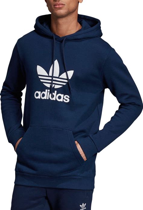 adidas hoodie donkerblauw|adidas Hoodies & Sweatshirts .